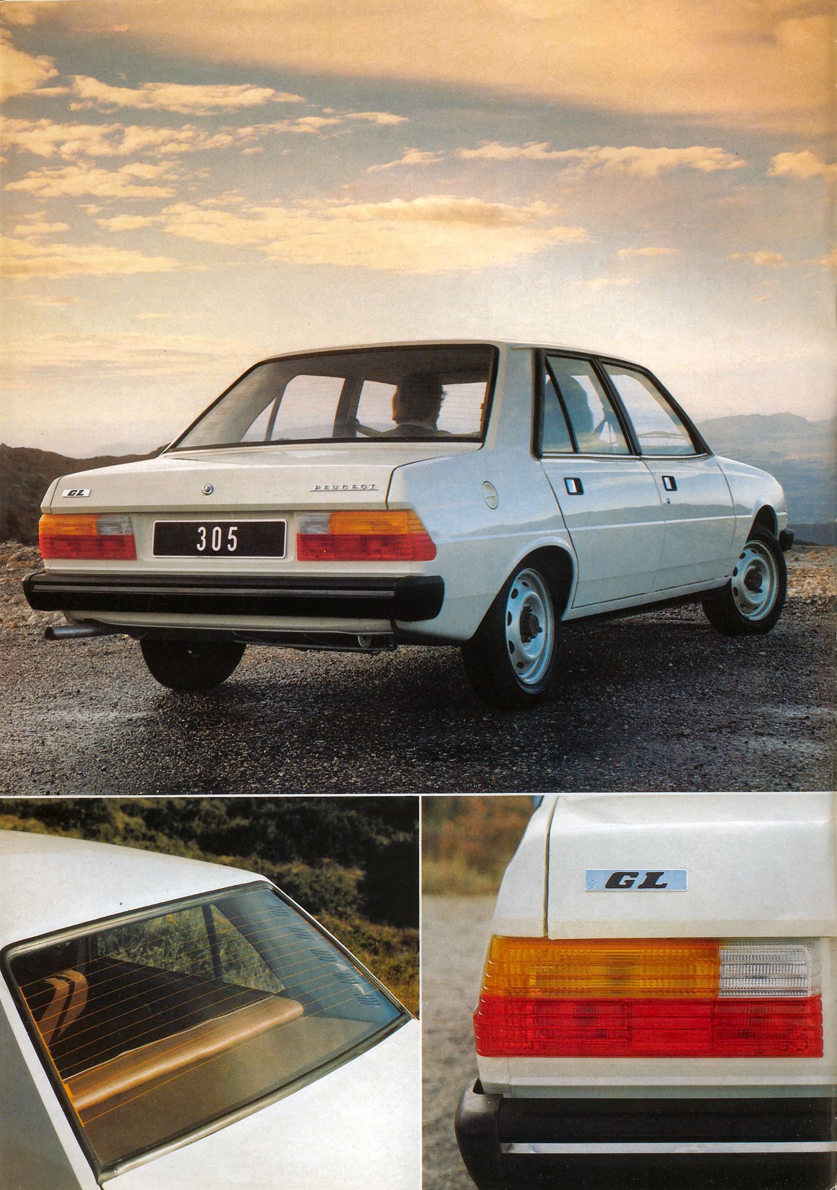 1979 Peugeot 305 brochure